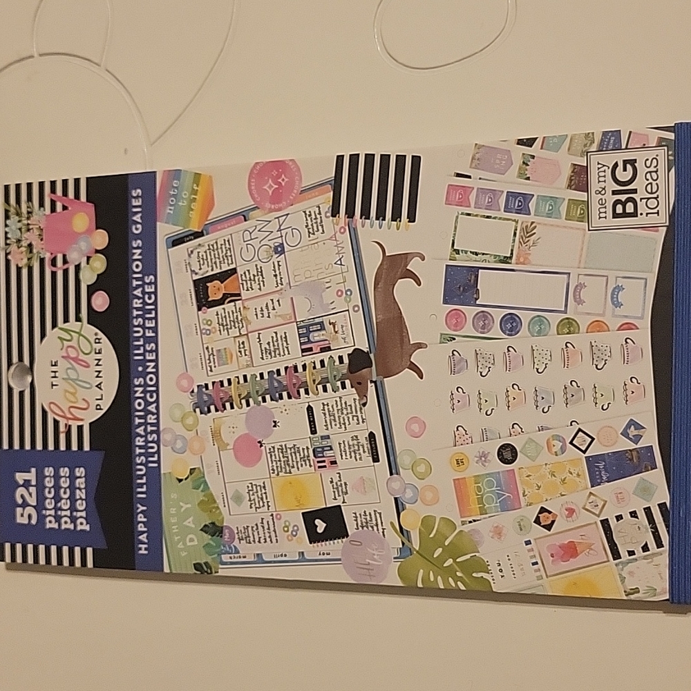 Happy Planner Sticker Book - Happy Illustrations